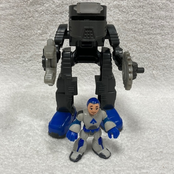 Fisher Price Imaginext Alpha Star Spaceship Exoskeleton Figure - Picture 1 of 4